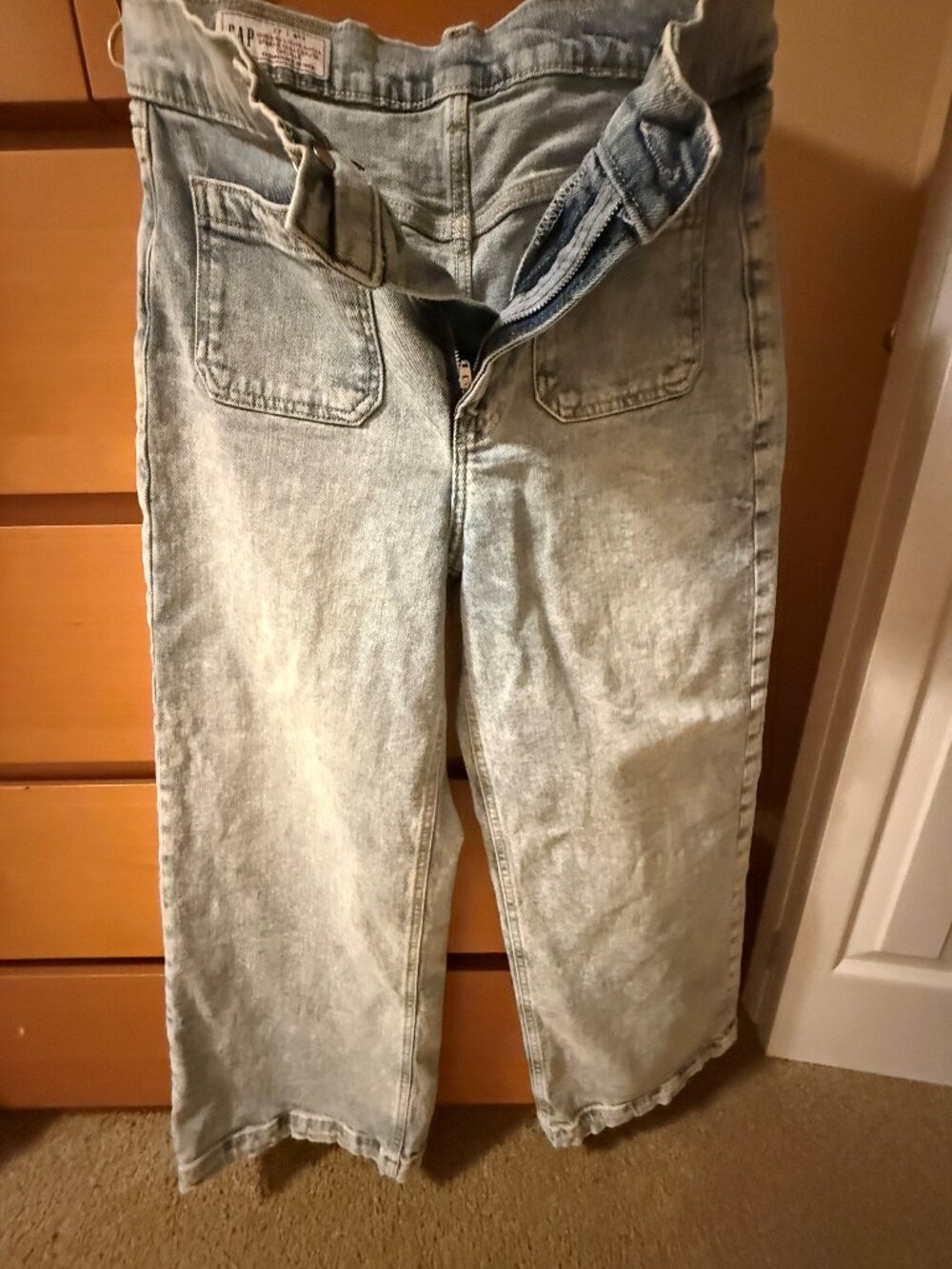 Gap High Rise Stride Ankle Jeans